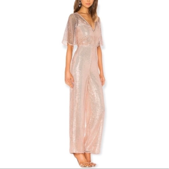 NWT NBD × Naven Camilla Jumpsuit in Peach Blush from REVOLVE - Picture 4 of 9